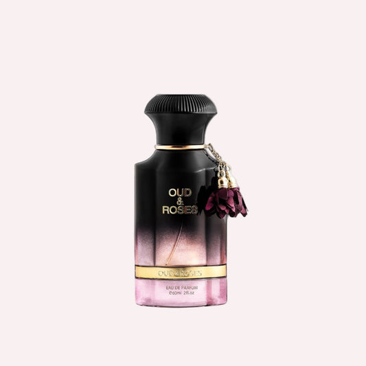 Ahmed Al Maghribi Oud & Roses Perfume For Unisex - 60ML